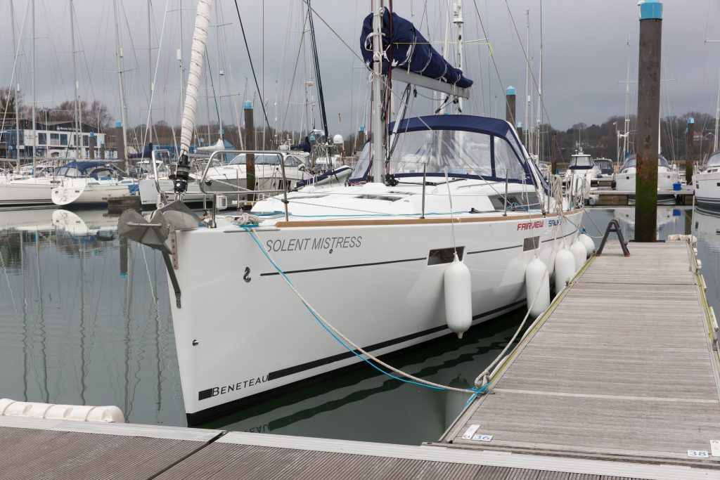 Solent Mistress in port