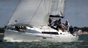 Springtime sailing on the Solent