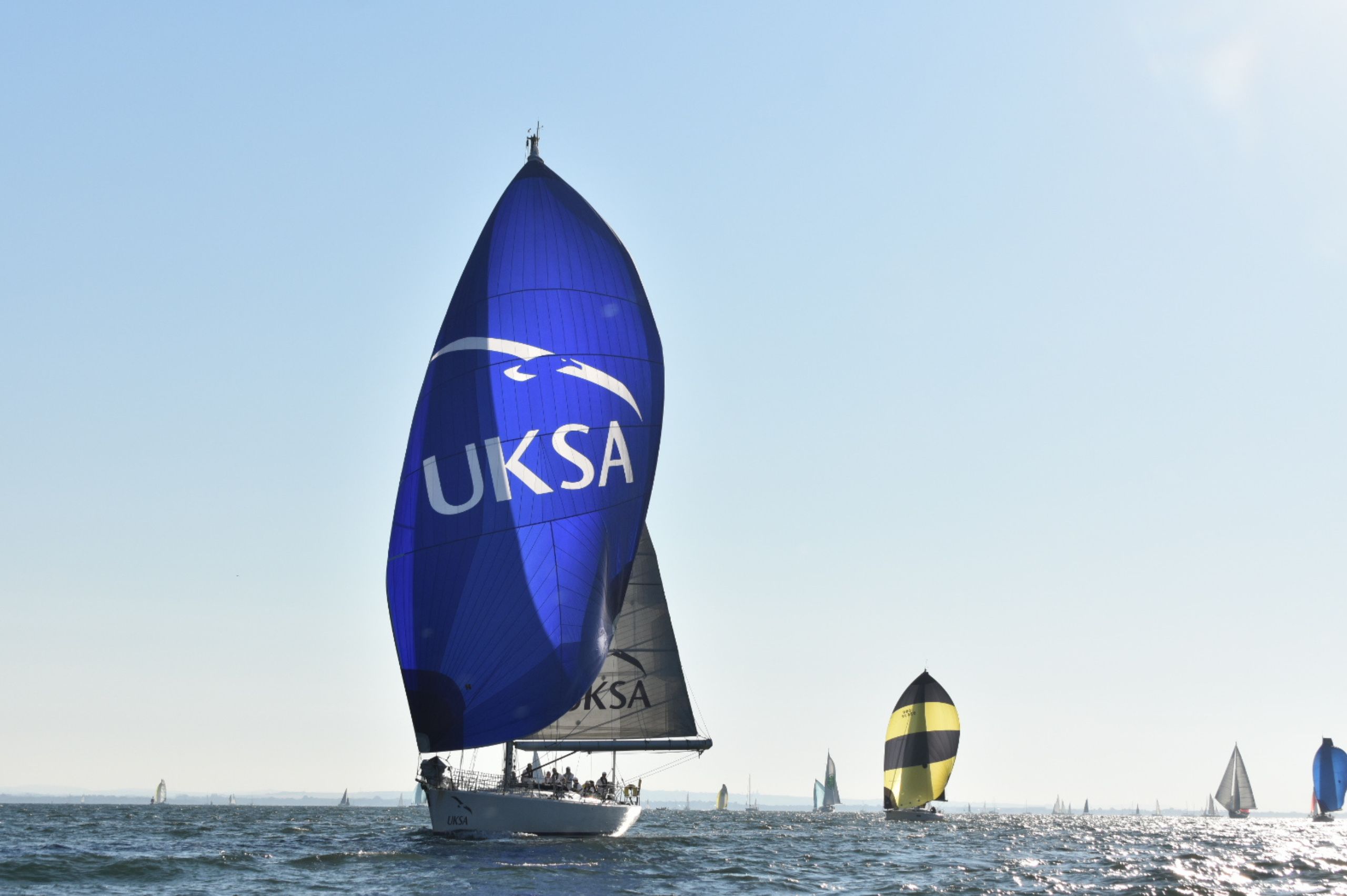 UKSA Yacht takes part in the Round the Island Race