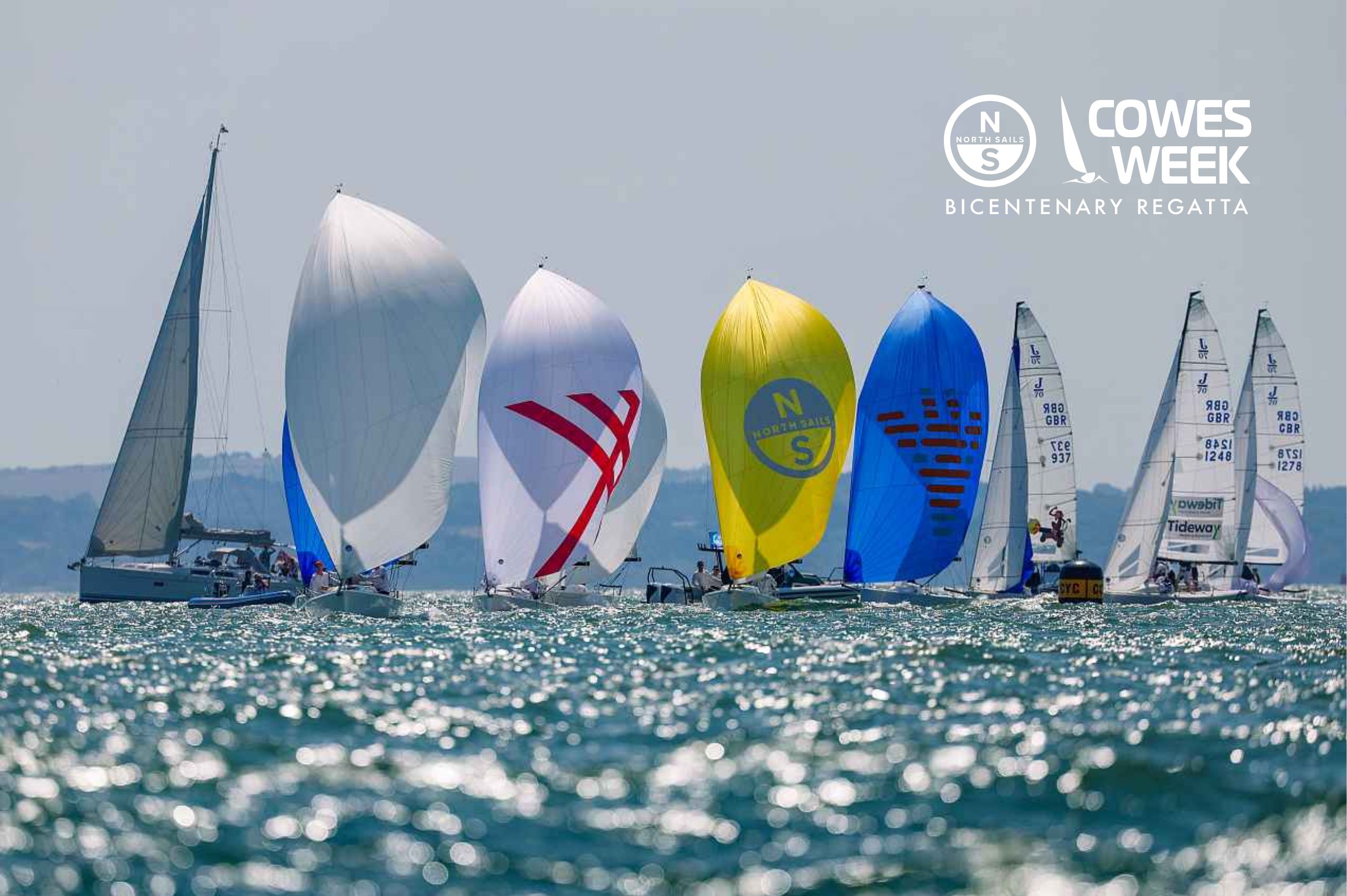 Cowes Week 2026 with North Sails Logo